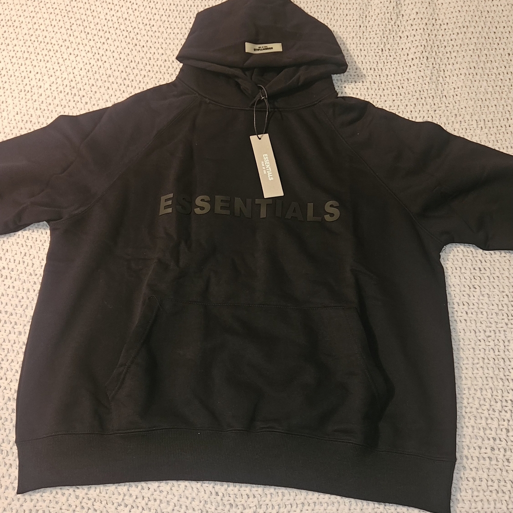 Essentials Charcoal Hoodie